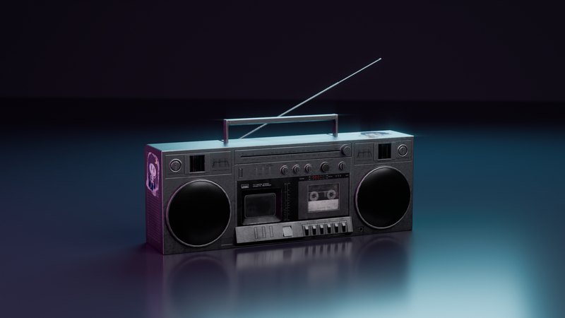 Boombox 3D