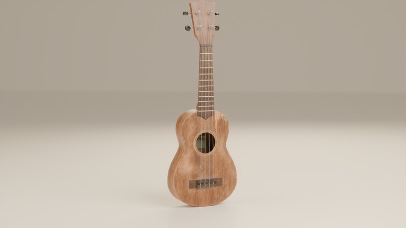 Ukulele 3D